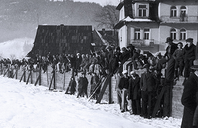 Zakopane-Lipki (zdjęcie z zawodów w narciarstwie) Fot. NAC