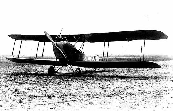 Samolot AEG C.IV – taką maszyną latał Janusz Meissner w czasie wojny polsko-bolszewickiej. Źródło: domena publiczna